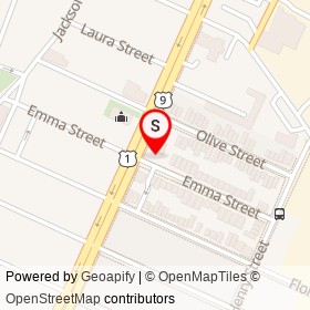 Lisa's Hand Car Wash on Emma Street, Elizabeth New Jersey - location map