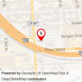 Wendy's on Bergen Street, Harrison New Jersey - location map