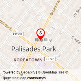 Tonymoly on Broad Avenue, Palisades Park New Jersey - location map