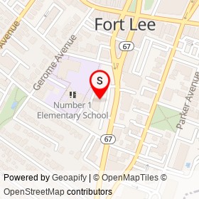 Supercuts on Lemoine Avenue, Fort Lee New Jersey - location map