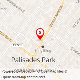 Shilla on Broad Avenue, Palisades Park New Jersey - location map