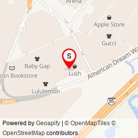Banana Republic on American Dream Way, Secaucus New Jersey - location map