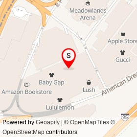 Nike on Arena Road, Secaucus New Jersey - location map