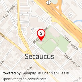 Secaucus Town Museum on Plaza Center, Secaucus New Jersey - location map