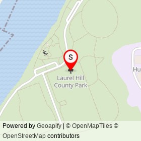 Laurel Hill County Park on , Secaucus New Jersey - location map