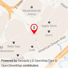 Swarovski on Arena Road, Secaucus New Jersey - location map