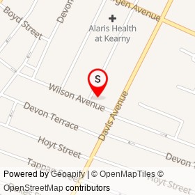 Casa Majo on Wilson Avenue, Kearny New Jersey - location map