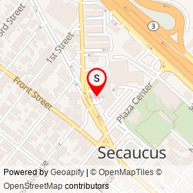 BP on Paterson Plank Road, Secaucus New Jersey - location map