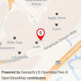 Levi's on American Dream Way, Secaucus New Jersey - location map