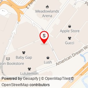 Zara on Arena Road, Secaucus New Jersey - location map