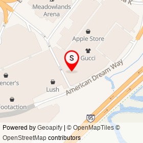 Primark on American Dream Way, Secaucus New Jersey - location map