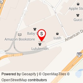 Tumi on American Dream Way, Secaucus New Jersey - location map