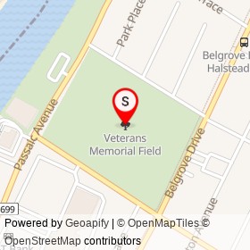 Veterans Memorial Field on , Kearny New Jersey - location map