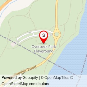 Overpeck Park Playground on Challenger Road, Teaneck Township New Jersey - location map