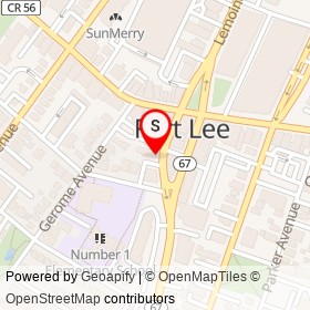 Paris Baguette on Lemoine Avenue, Fort Lee New Jersey - location map