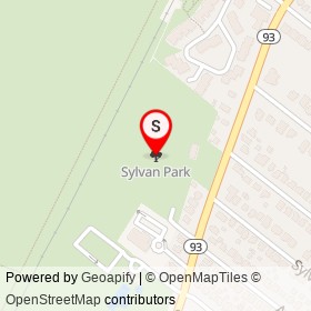 Sylvan Park on , Leonia New Jersey - location map