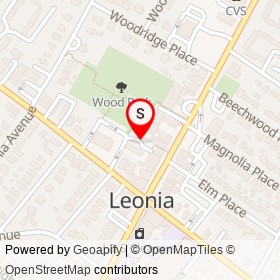 Leonia Police Department on Andrew Kim Way, Leonia New Jersey - location map