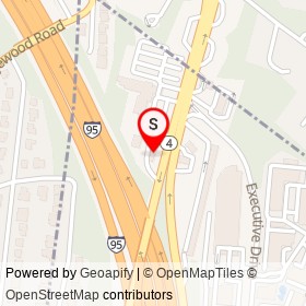 Speedway on NJ 4, Fort Lee New Jersey - location map
