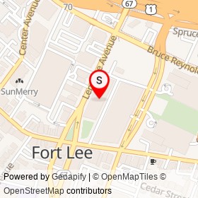 IPIC Fort Lee on Hudson Street, Fort Lee New Jersey - location map