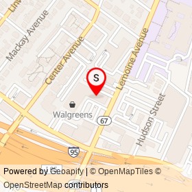 Binghamton Bagel & Deli on Lemoine Avenue, Fort Lee New Jersey - location map