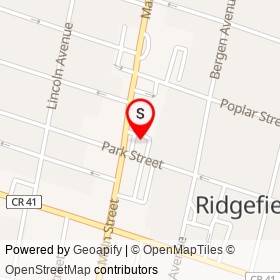 Oritani Savings on Park Street, Ridgefield Park New Jersey - location map