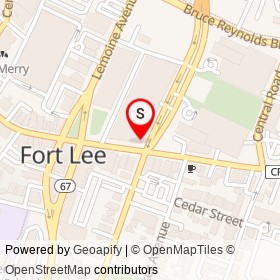 CVS Pharmacy on Main Street, Fort Lee New Jersey - location map