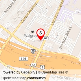Kura Sushi on Lemoine Avenue, Fort Lee New Jersey - location map