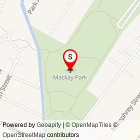 Mackay Park on , Englewood New Jersey - location map