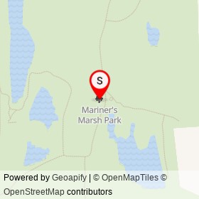 Mariner's Marsh Park on , New York New York - location map