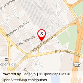 Bicycle Pro Shop on Westchester Avenue, New York New York - location map