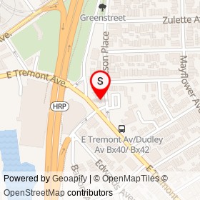 Tremont East Diner on East Tremont Avenue, New York New York - location map