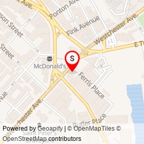 Popeyes on Westchester Avenue, New York New York - location map