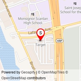 Target on Lafayette Avenue, New York New York - location map
