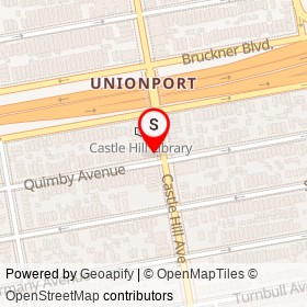 BMCB on Castle Hill Avenue, New York New York - location map