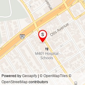 O'Connor's Carpet Center on East Tremont Avenue, New York New York - location map
