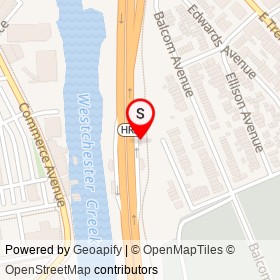 Citgo on Hutchinson River Greenway, New York New York - location map