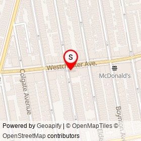 Bank of America on Westchester Avenue, New York New York - location map
