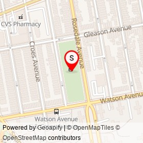 Watson Gleason Playground on , New York New York - location map