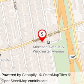 Walgreens on Westchester Avenue, New York New York - location map