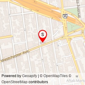 Joe's Place on Westchester Avenue, New York New York - location map