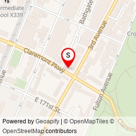 505 Dental Associates on Claremont Parkway, New York New York - location map