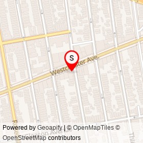 Kennedy Fried Chicken on Westchester Avenue, New York New York - location map