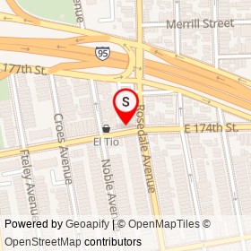Urgent Care on East 174th Street, New York New York - location map