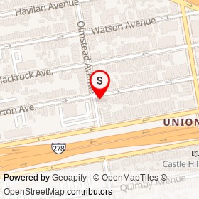 Mirtha's Deli on Chatterton Avenue, New York New York - location map