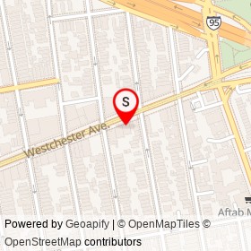 Willie's Steak House on Westchester Avenue, New York New York - location map
