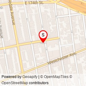 No Name Provided on Saint Lawrence Avenue, New York New York - location map