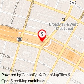 Marshalls on Broadway, New York New York - location map