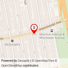 Foot Locker on Westchester Avenue, New York New York - location map