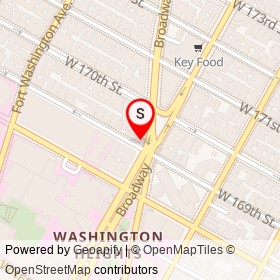 Reme on West 169th Street, New York New York - location map