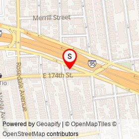 Saint Lawrence Triangle on , New York New York - location map